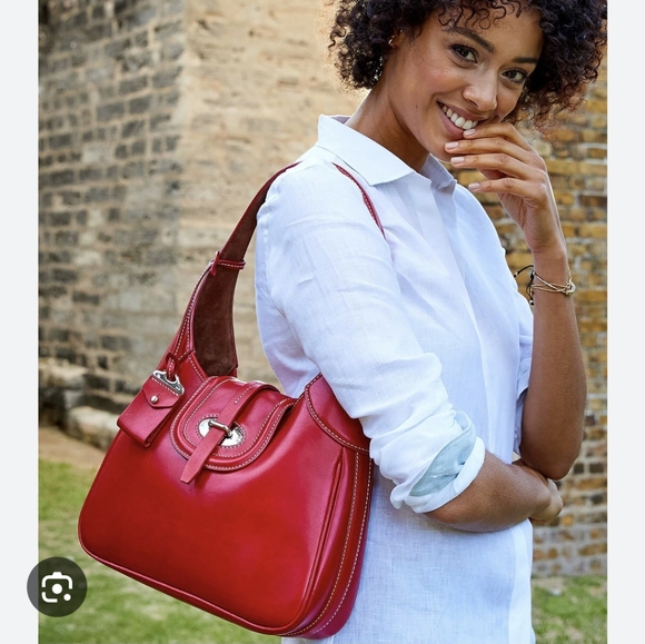 SOLD DO Not BUY NEW Dooney & Bourke Florentine Toscana Brown Leather Handbag - Picture 6 of 7